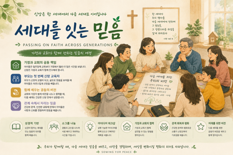 차세대 신앙교육 워크샵 “세대를 잇는 믿음 (시편 145)”, 몬트리올 한인연합교회